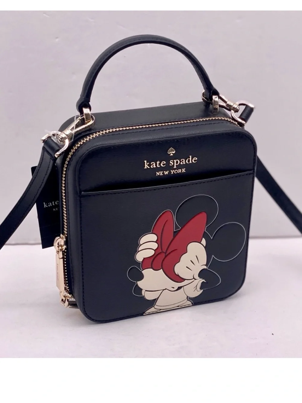Kate Spade Disney X Kate Spade New York Minnie Mouse Daisy Vanity Crossbody Bag